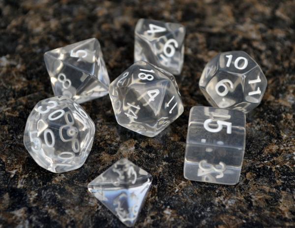 Acrylic Dice picture