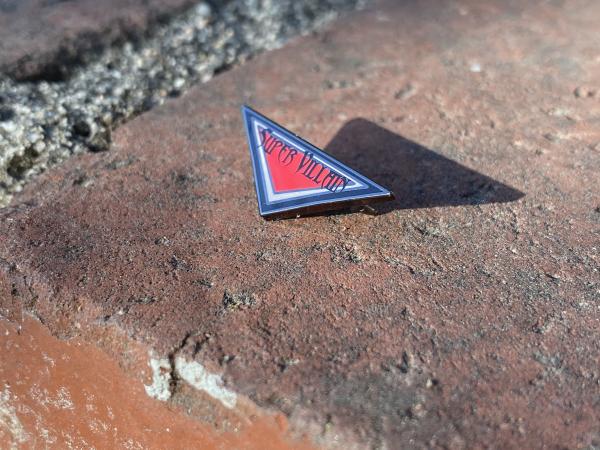 “SuperVillain” Large 1.25-Inch Hard Enamel Pin picture