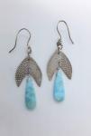 Larimar Drop Earrings