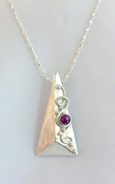 3-Dimentional Ruby Pendant picture