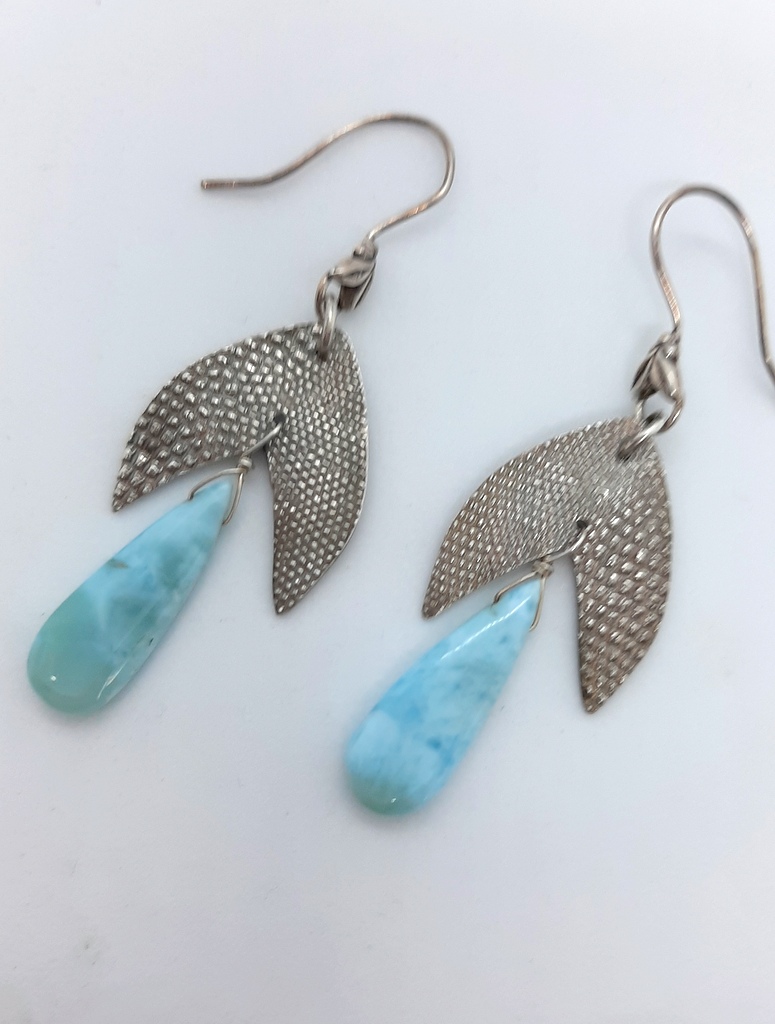 Larimar Drop Earrings picture