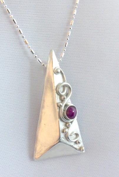 3-Dimentional Ruby Pendant picture