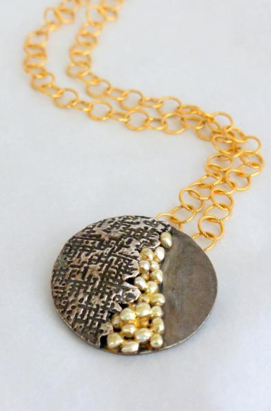 Gold Granulation Pendant picture