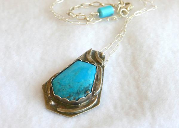 Kingman Turquoise Pendant picture