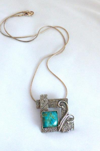 Square Apatite Pendant picture