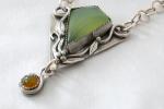 Green Chalcedony Necklace