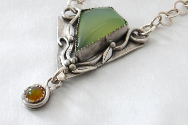 Green Chalcedony Necklace picture