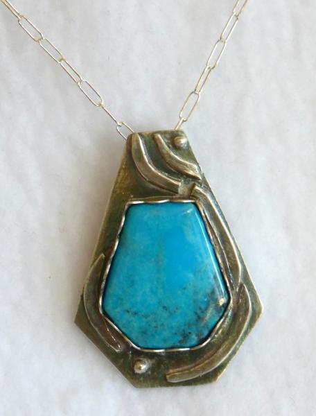 Kingman Turquoise Pendant picture