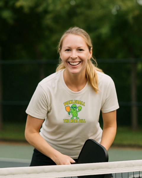 The Real Dill  Pickleball T-Shirt
