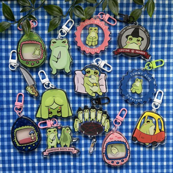 Frog Keychains