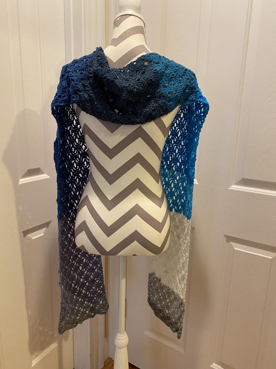 103 Grey, Blue, and White picture