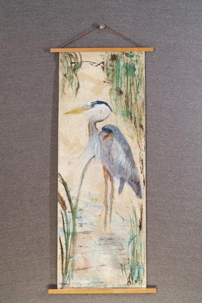 Great Blue Heron Tapestry picture