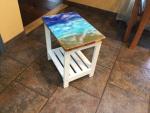 Custom Resin Ocean Beach Table