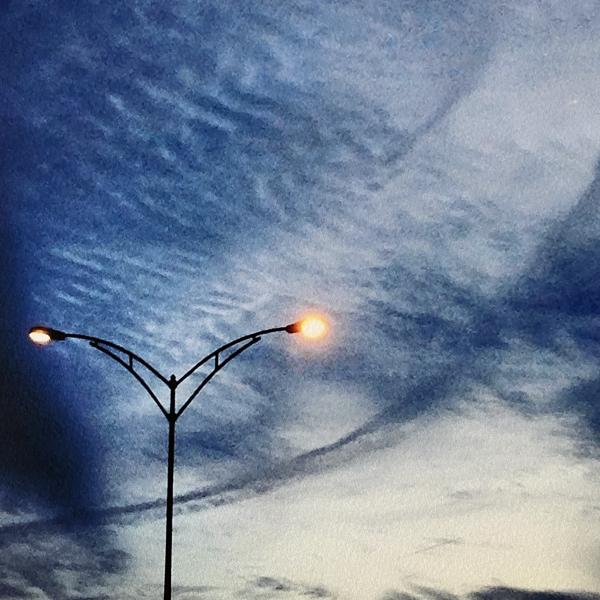 Mass Pike at Dusk picture