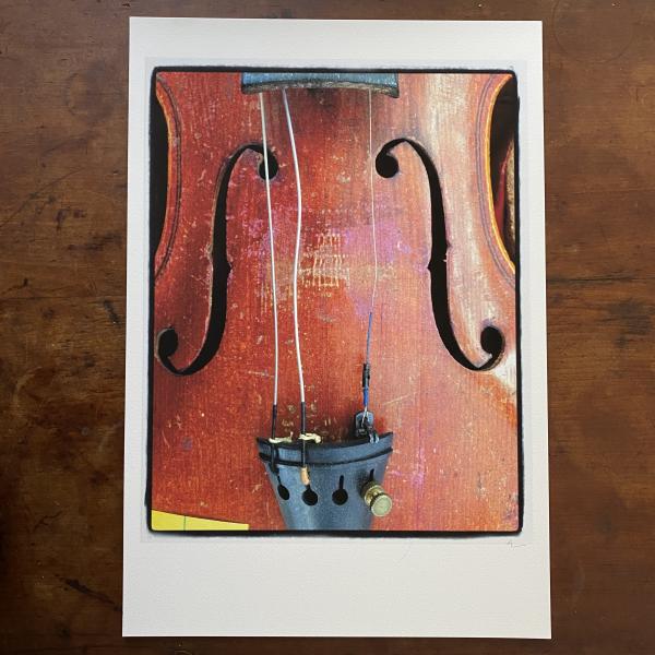 Violin Art Print