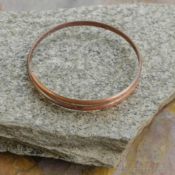 Double-wrap copper bracelet picture