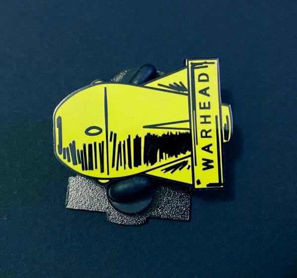 Atom Bomb Enamel Pin picture