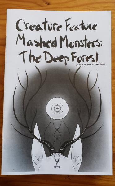 Creature Feature Mashed Monsters: The Deep Forest Mini Art Zine picture