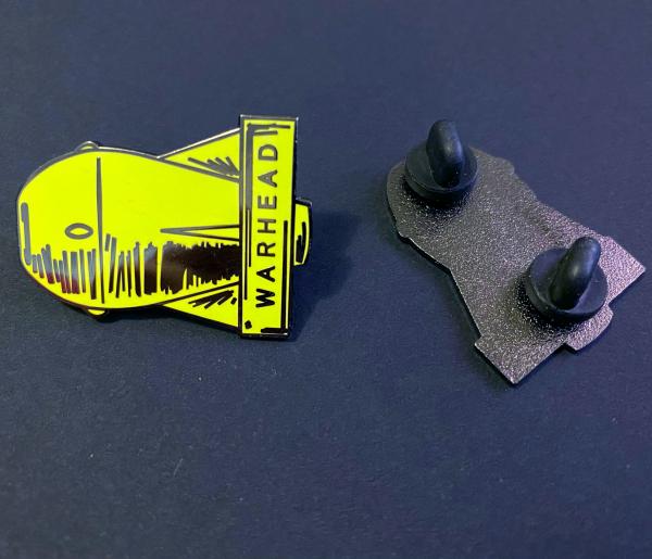 Atom Bomb Enamel Pin picture