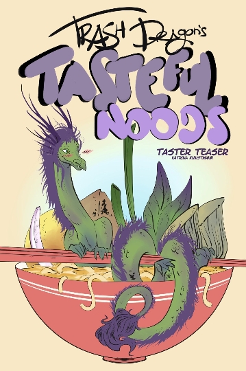 Trash Dragon's Tasteful Noods - Cookbook Comic picture