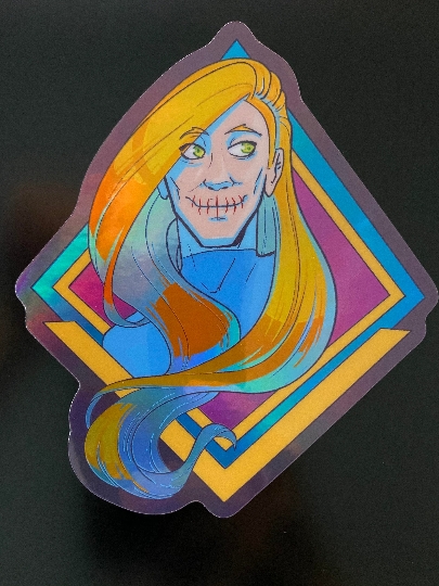 Loki Holographic Stickers