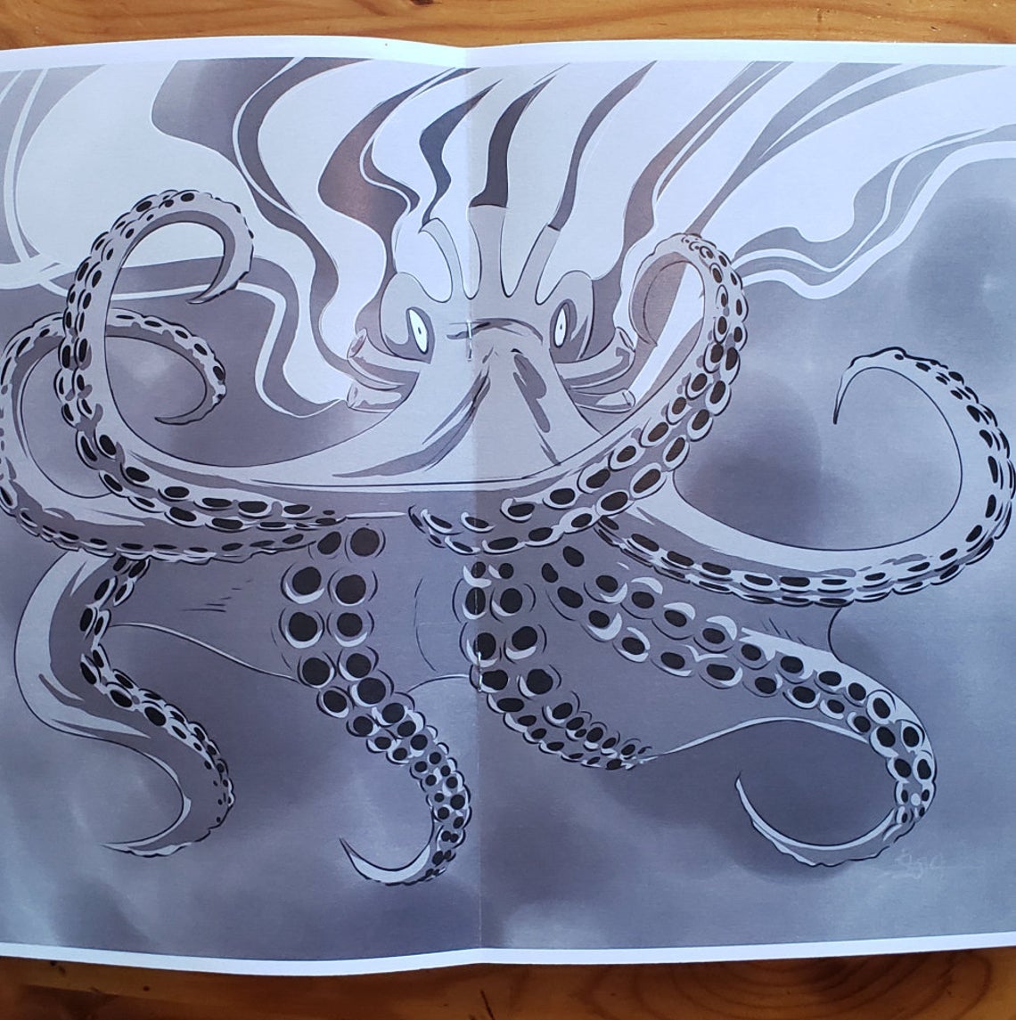 Creature Feature Mashed Monsters: The Dark Expanse Mini Art Zine picture