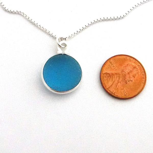 Turquoise Sea Glass Necklace picture