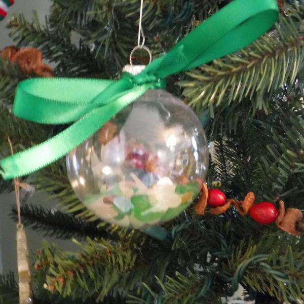 Sea Glass Christmas Ornament picture