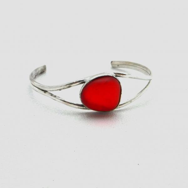 Red Sea Glass Bracelet picture