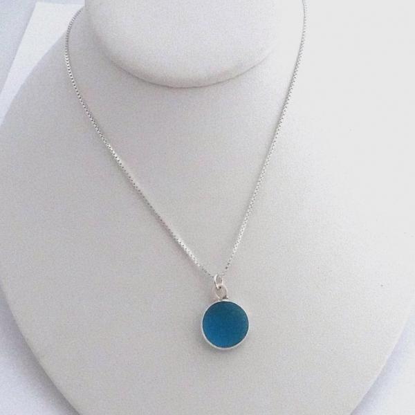 Turquoise Sea Glass Necklace picture