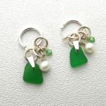 Kelly Green Interchangeable Earrings