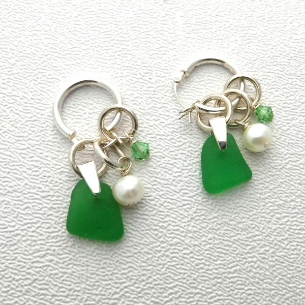 Kelly Green Interchangeable Earrings picture