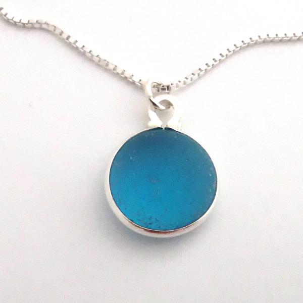 Turquoise Sea Glass Necklace picture