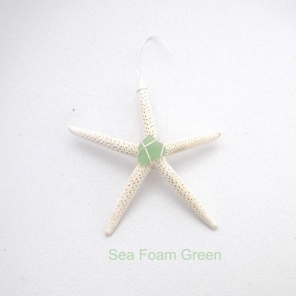 Starfish with Sea Glass  Ornament picture