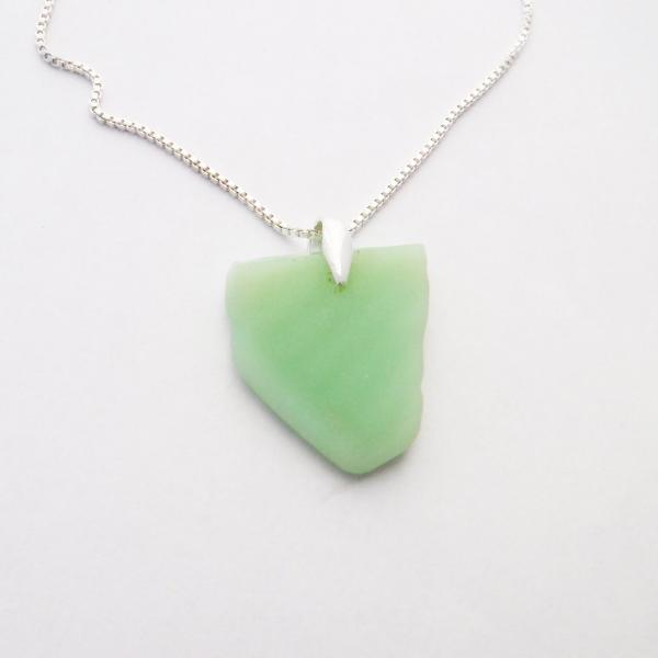 Jadeite Sea Glass Necklace picture