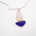 Sea Glass Sailboat Necklace