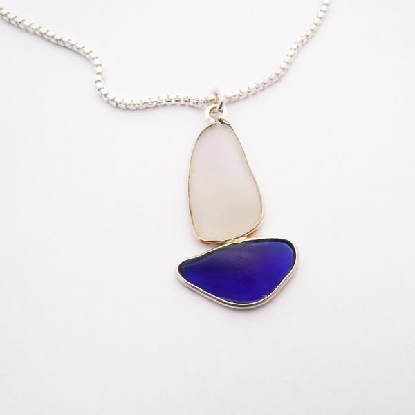 Sea Glass Sailboat Necklace picture