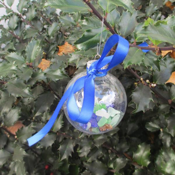 Sea Glass Christmas Ornament