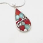 Mermaid Tears Sea Glass Necklace
