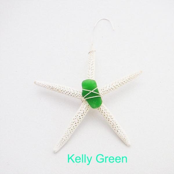 Starfish with Sea Glass  Ornament picture