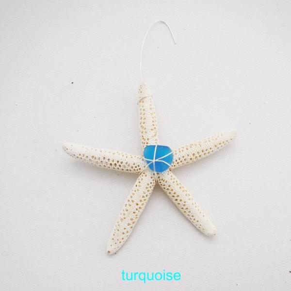 Starfish with Sea Glass  Ornament picture