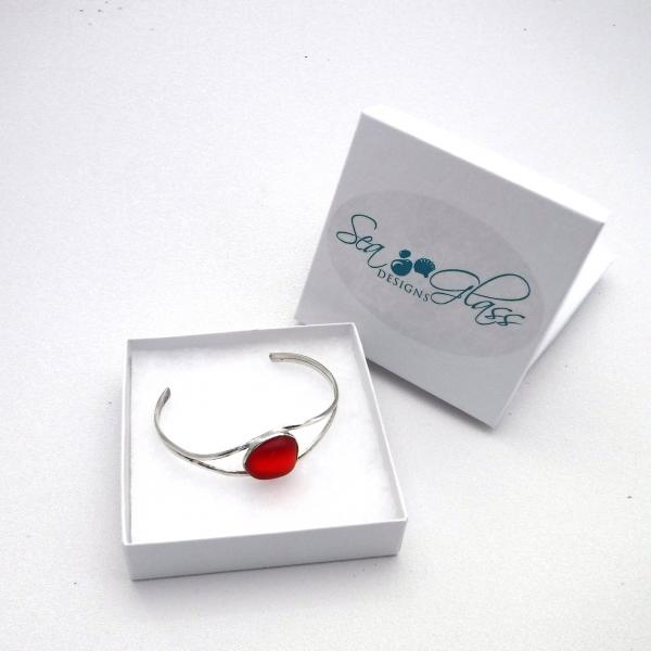 Red Sea Glass Bracelet picture