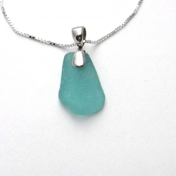 Turquoise Sea Glass Necklace