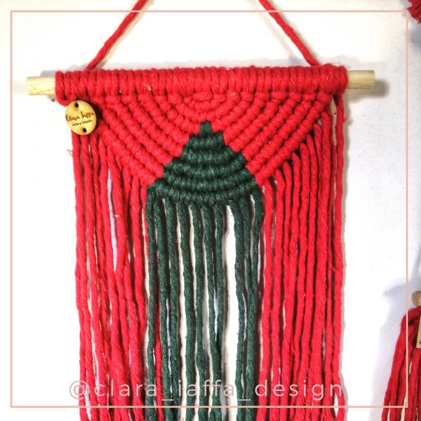 Mini tapices Macrame