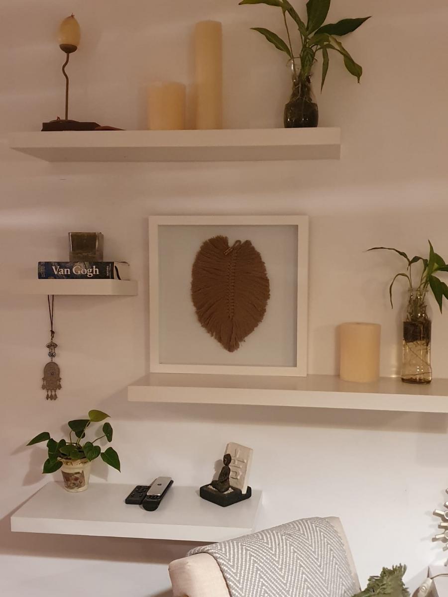 Hojas 30cms en Macrame picture