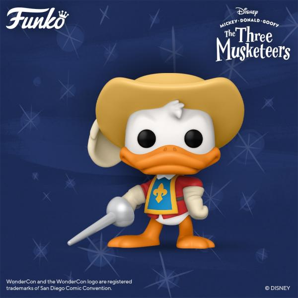 FIRST LOOK - POP Disney: Donald Duck- 3 Musketeers Donald picture