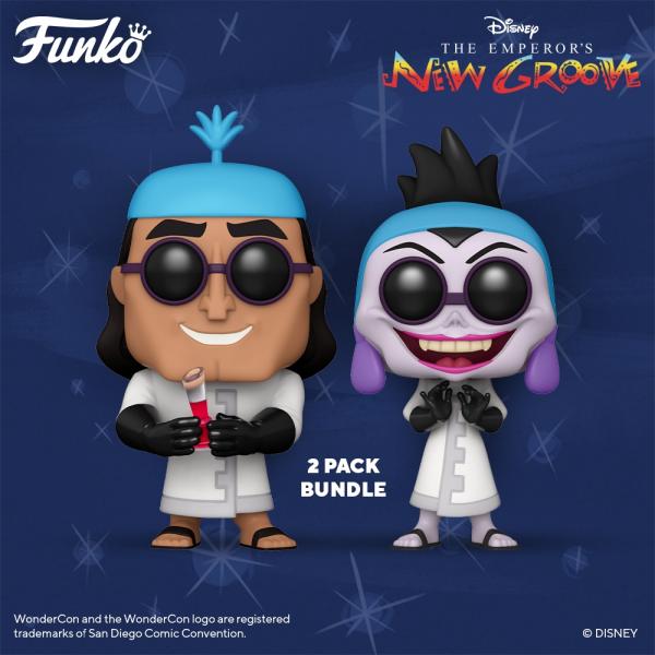 FIRST LOOK - Emporer's New Groove 2 pack- Mad Scientist Yzma & Scientist Kronk picture