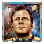 Captain Kirk Limited Edition Star Trek Print • Starfleet Academy Character Profile 6 x 6" Hand Drawn Art • Limited Giclee Print