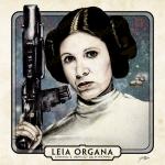 Princess Leia Limited Edition Print • Senator of Alderaan 6 x 6" Hand Drawn Custom Art • Limited Giclee Print Run