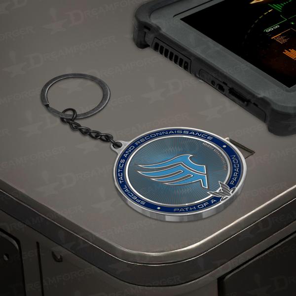 Mass Effect "Paragon/Renegade" Morality Metal Coin (with Glow-In-The-Dark Enamel) [PREORDER] picture